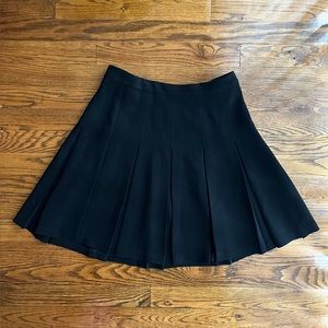 Diane Von Furstenberg Pleated Accents Mini Skirt